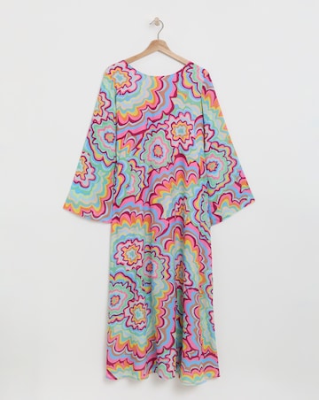 Twisted Wunder Alaska Chiffon Maxi Dress