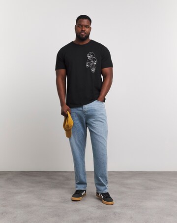 Jack & Jones Scully Crew Neck Back Graphic T-Shirt