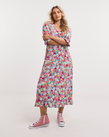 Nobody's Child Delilah Floral Midi Dress