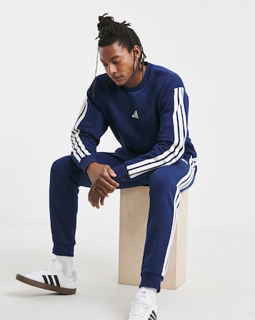adidas 3 Stripes Fleece Sweatshirt