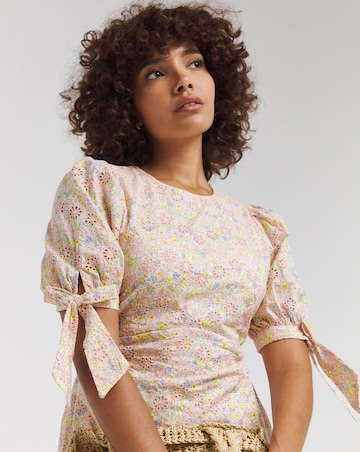 Nobody's Child Esme Broderie Midi Dress