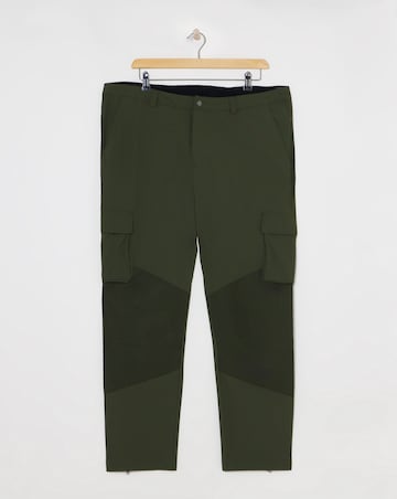 Snowdonia Khaki Panel Detail Walking Trouser