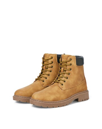 Jack & Jones Ainsworth PU Boots - Tan