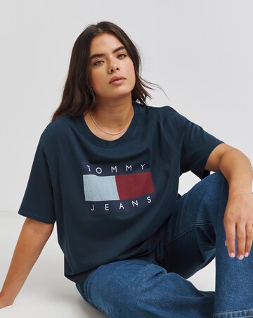 Tommy Jeans Boxy Flag T- Shirt