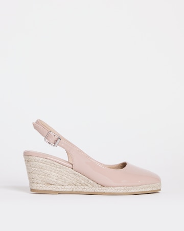 Slingback Espadrille EEE Fit