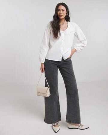 Simply Be Collared Poplin Shirt