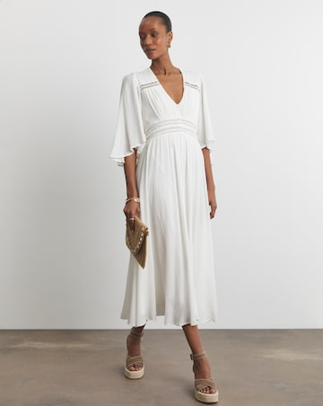 Joanna Hope Crinkle Maxi Dress