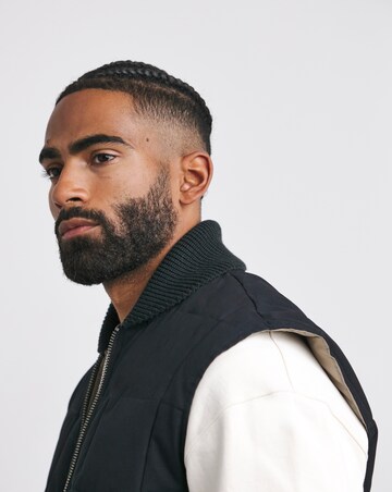 Armor Lux Quilted Gilet - Navy