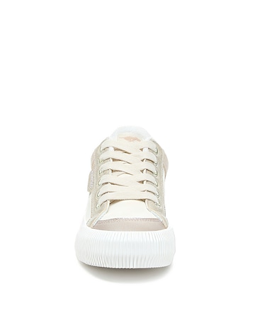 Rocket Dog White Mix Cheery Lace Up Colour Block Trainer