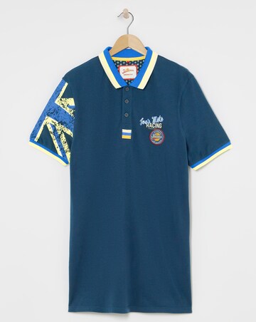 Joe Browns Union Jack Sleeve Polo Long