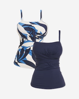 MAGISCULPT 2 Pack Tankini Tops