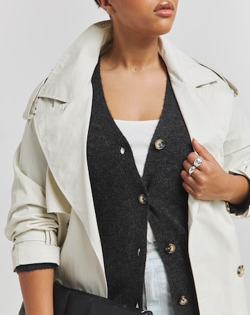 Charcoal Boyfriend Cardigan