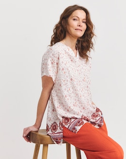 Julipa Notch Neck Tunic