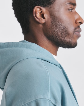 Union Garment Dyed Hoodie- Blue