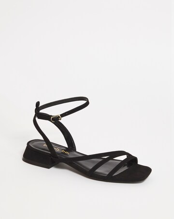 Rosalina Strappy Multi Wear Flat Sandals - Wide Fit (E)