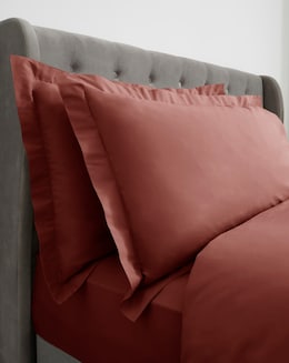 Cotton Blend 200 Thread Count Plain Dye Oxford Pillowcases