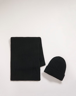 Basic Beanie and Scarf Set