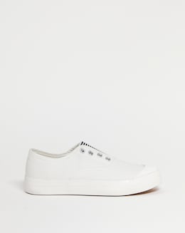 Canvas Slip On Shoe EEE Fit