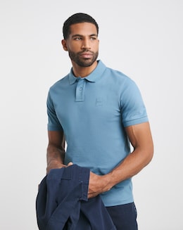 BOSS Classic Short Sleeve Blue Passenger Polo
