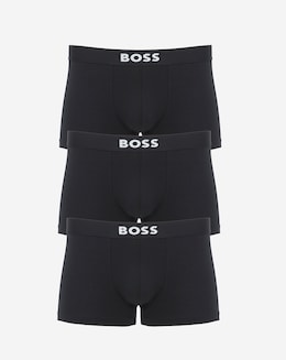 BOSS 3 Pack Icon Logo Trunk - Black