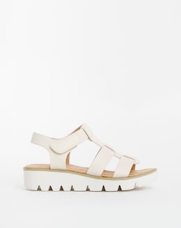 Heavenly Feet Nature Fisherman Sandals Wide Fit