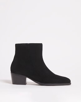 Sweetie Suede Leather Western Cowboy Boot EEE Fit