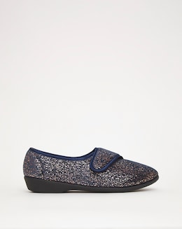 Jhulianna Touch and Close Slipper - Extra Wide Fit (EEE)