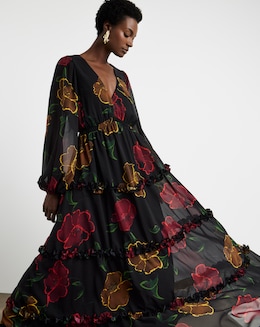 Joanna Hope Volume Maxi Dress