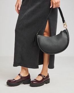 Dawn Mary Jane Flat Shoes - Extra Wide Fit (EEE)
