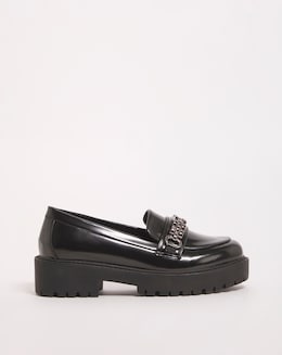 Dara Hardware Trim Loafer Shoes - Extra Wide Fit (EEE)