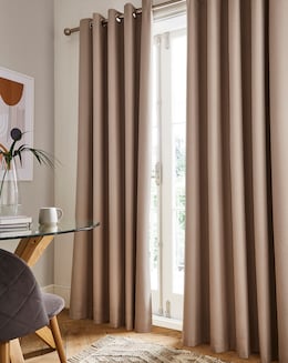 Sunset Blackout Eyelet Curtains
