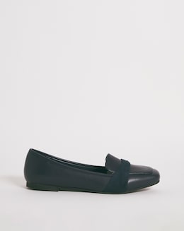 Aurora Twist Front Loafer Shoes Wide E Fit