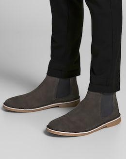 Jack &amp; Jones Bravo Suede Chelsea Boots