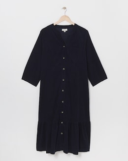 Julipa Pure Cotton Cord Midi Dress