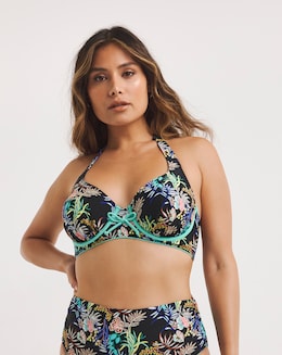 Joe Browns Floral Print Bikini Top