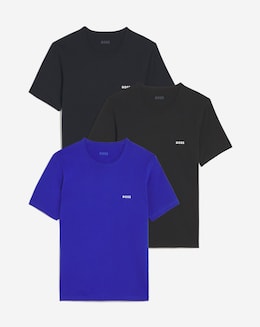 BOSS 3 Pack Blue Lounge T-Shirt