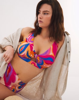 Floral Mix And Match Non Wired Bikini Top