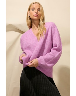 Ro&amp;Zo Slouchy V-Neck Jumper