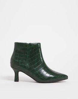Love Kitten Heel Ankle Boot E Fit