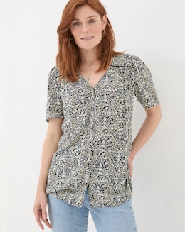 FatFace Cassidy Inlay Floral Tunic