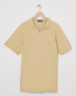 Polo Ralph Lauren Beige Pocket Stretch Polo Shirt