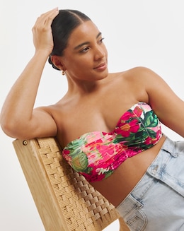 Figleaves Fantasy Floral Bikini Top