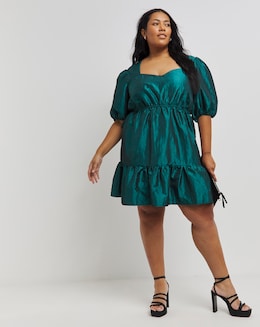 Twisted Wunder Patricia Smock Mini Dress
