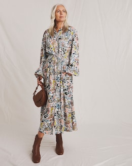 Julipa Midi Shirt Dress