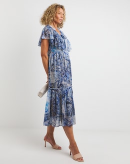 Jo by Joanna Hope Tie Dye Print Dress