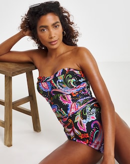 MAGISCULPT Ruched Detail Tummy Control Swimsuit