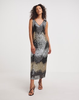 Sequin Slip Dress