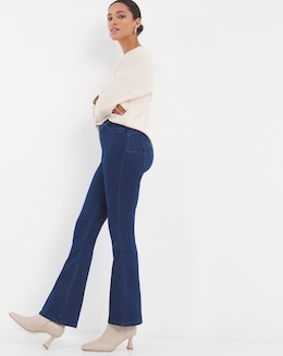 Simply Be Sculpt &amp; Define Indigo Bootcut Jeggings