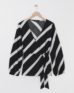 Crinkle Wrap Top