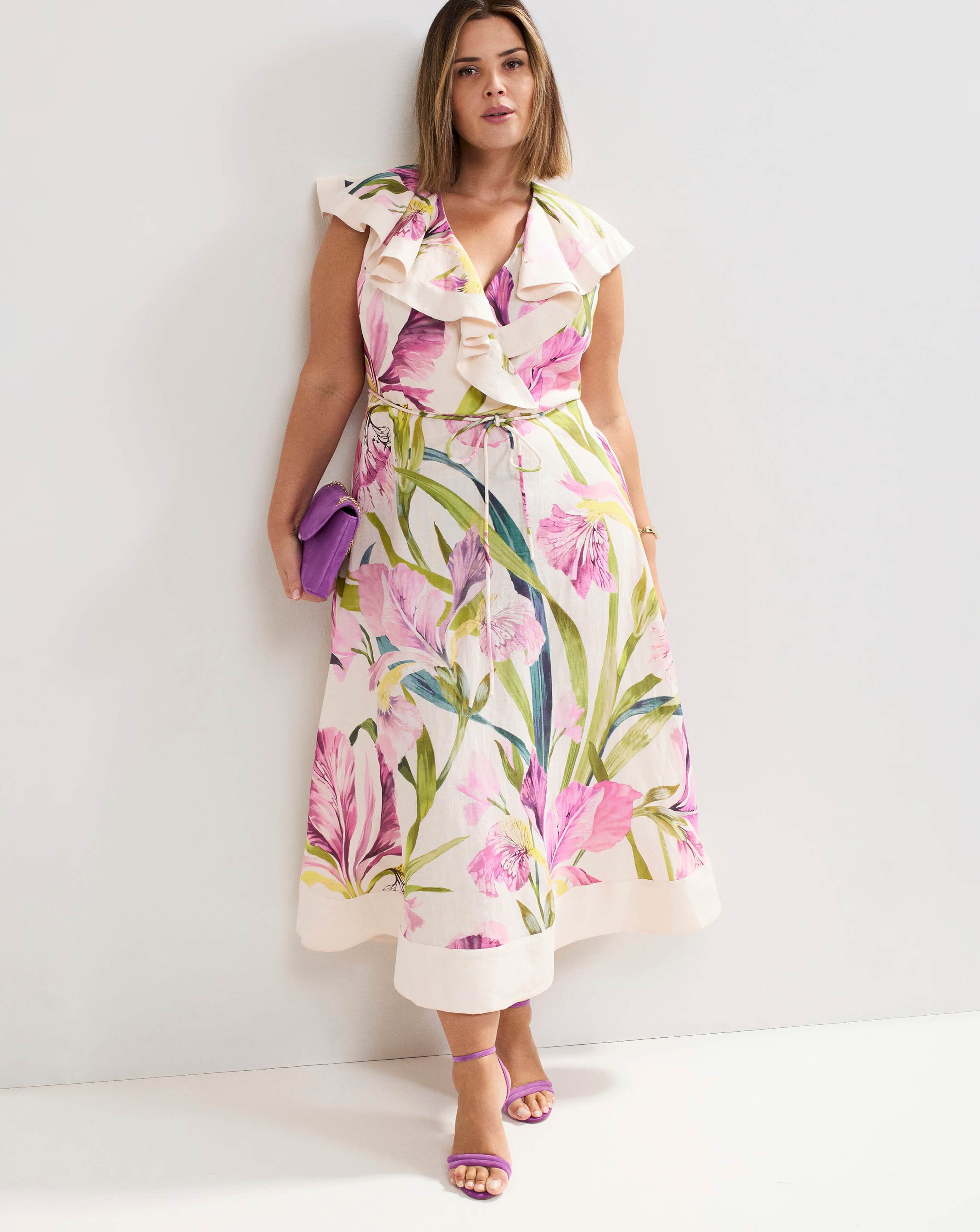 ★Phase eight Chiara フローラルドロップウエスト マキシ★ Chiara Floral Dress | Phase Eight UK |